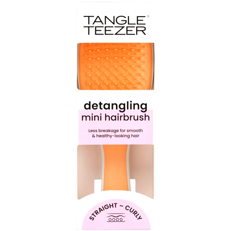 Tangle Teezer Tangle Teezer The Mini Ultimate Detangler Millenian Pink Mini Βούρτσα Μαλλιών για Ξεμπέρδεμα Χωρίς Σπάσιμο & Εύκολη Μεταφορά 1 Τεμάχιο