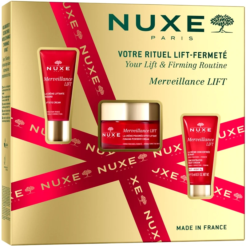 Nuxe Nuxe Promo Merveillance Lift Firming Powdery Cream 50ml & Eye Cream 15ml & Concentrated Night Cream 15ml