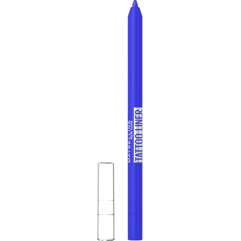MAYBELLINE Maybelline Tatoo Liner Sharpenable Gel Pencil Αδιάβροχο Μολύβι Ματιών με Υφή Τζελ & Έντονο Χρώμα που Διαρκεί 1 Τεμάχιο - 819 Galactic Cobalt