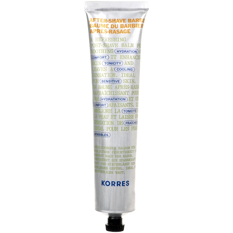 Korres Korres Athenian Grooming After-Shave Barber's Comfort Balm Αναζωογονητικό Balm Ενυδάτωσης Προσώπου για Μετά το Ξύρισμα 125ml