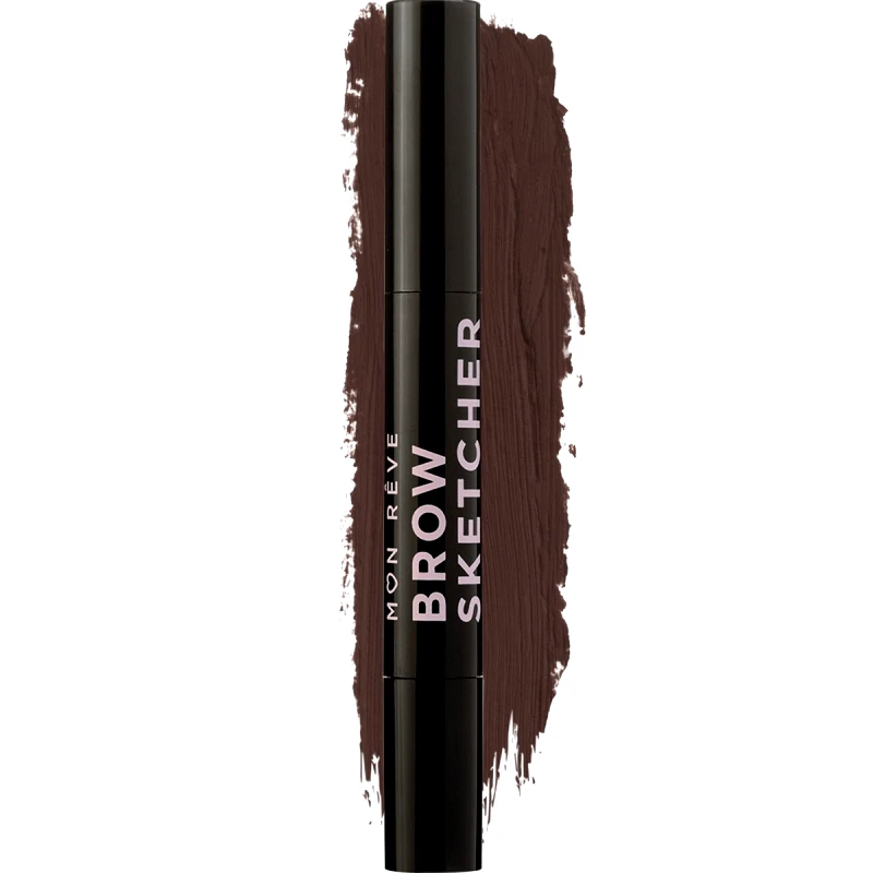 Mon Reve Mon Reve Brow Sketcher Color Gel Μακράς Διαρκείας Τζελ με Πλούσιο Χρώμα για τα Φρύδια 1,6g - 04 Dark Brown