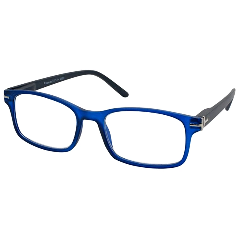 Eyelead Eyelead Γυαλιά Διαβάσματος Unisex Χρώμα Μαύρο - Μπλε, με Κοκκάλινο Σκελετό E202 - 2.25