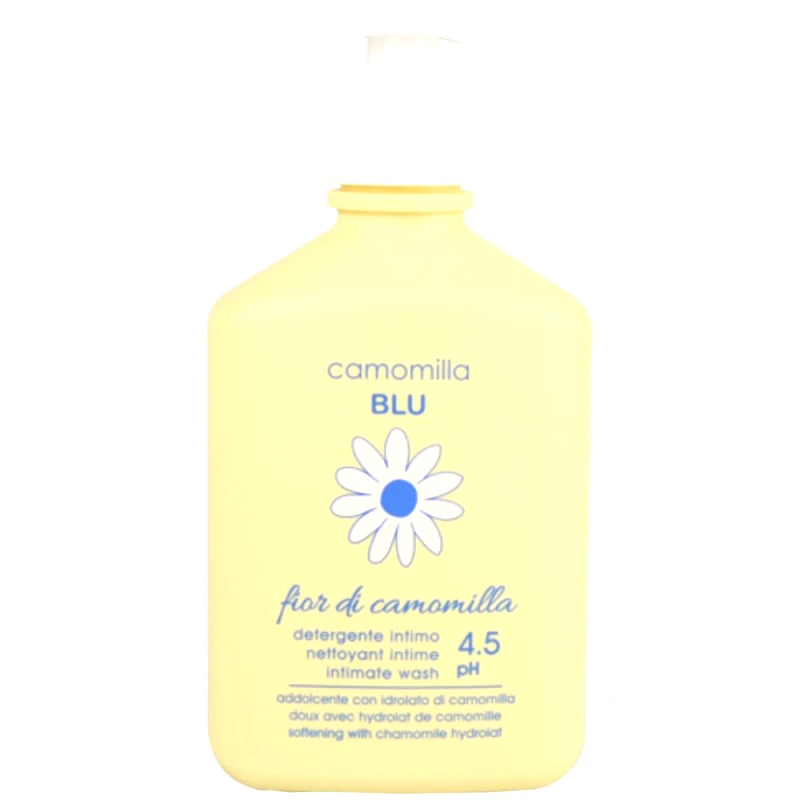 Camomilla Blu Camomilla Blu Flower Intimate Wash Gel Απαλή Λοσιόν Καθαρισμού για την Ευαίσθητη Περιόχη με Ευχάριστες Γλυκές Φρέσκες Νότες με Αντλία​​​​​​​ 300ml