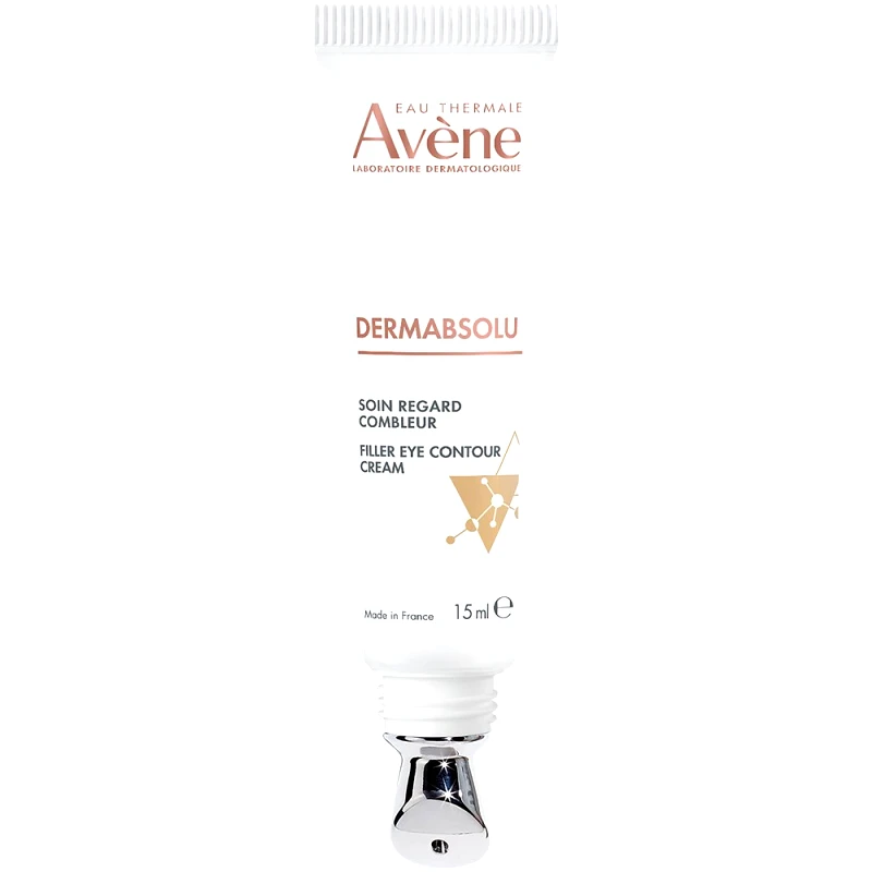 Avène Avene Dermabsolu Filler Eye Contour Cream Κρέμα Ματιών για Ρυτίδες, Μαύρους Κύκλους & Σακούλες με Μπακουχιόλη 15ml