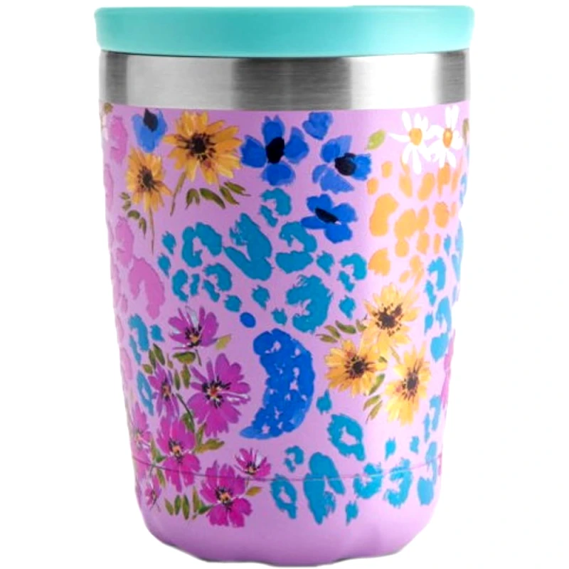 Chilly's Chilly's Coffee Cup Ανοξείδωτη Κούπα για Ροφήματα 340ml - Leopard Blossom