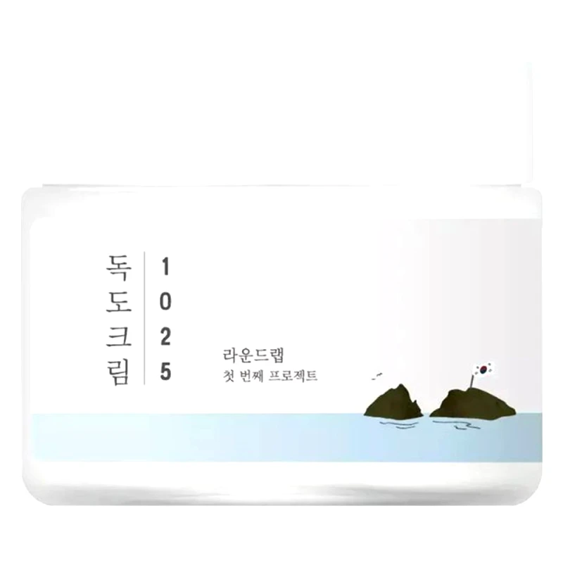 Round Lab Round Lab 1025 Dokdo Face Cream Ενυδατική Kρέμα Προσώπου Ελαφριάς Υφής με Θαλασσινό Νερό για Θρέψη & Προστασία 80ml