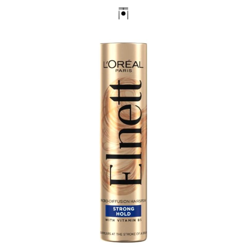 Loreal Paris L'Oreal Paris Elnett Strong Hold Hair Spray Σπρέι Μαλλιών για Λάμψη & για Δυνατό Κράτημα που Διαρκεί 400ml