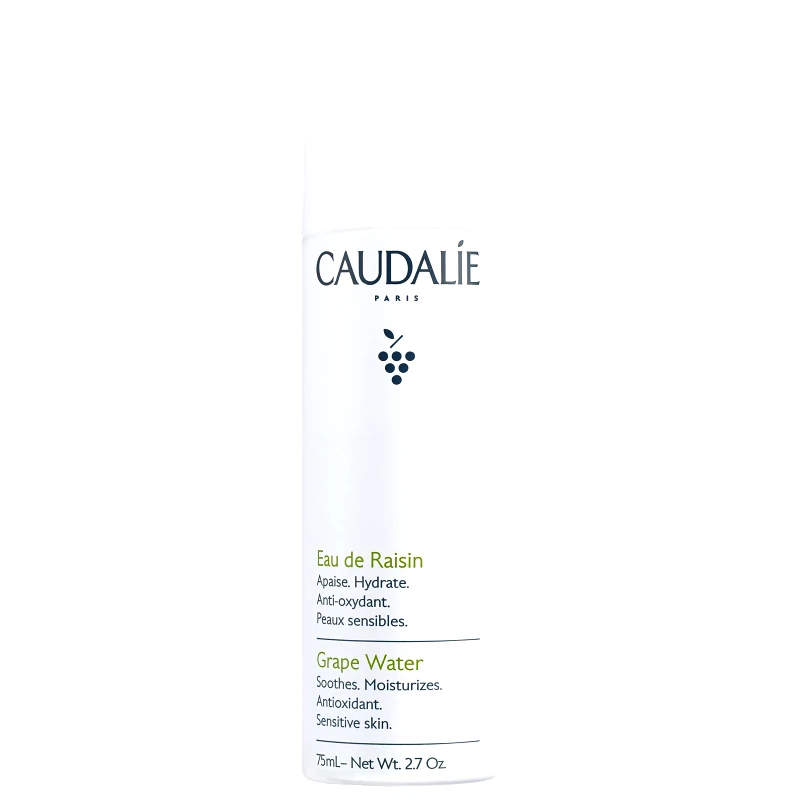 Caudalie Caudalie Grape Water Spray Καταπραϋντικό Νερό σε Σπρέι για Ενυδάτωση & Αναζωογόνηση, Κατάλληλο για Ευαίσθητες Επιδερμίδες 75ml Travel Size 