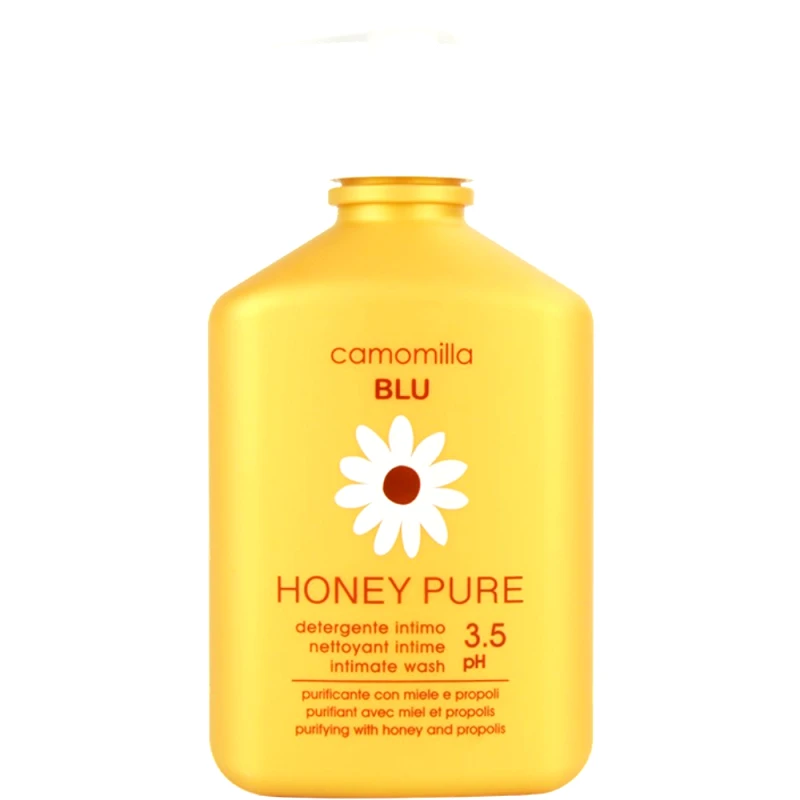 Camomilla Blu Camomilla Blu Honey Pure Intimate Wash Απάλη Λοσιόν Καθαρισμού Ευαίσθητης Περιοχής με Αίσθηση Φρεσκάδας με Αντλία 300ml