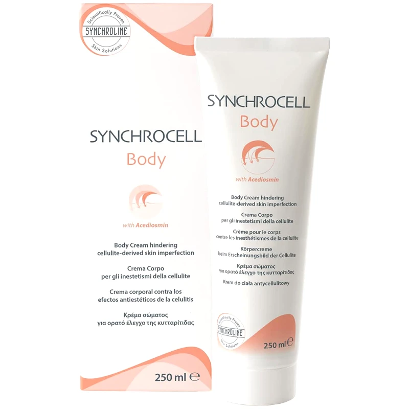 Synchroline Synchroline Synchrocell Body Cream Κρέμα Σώματος για Ορατό Έλεγχο της Κυτταρίτιδας 250ml
