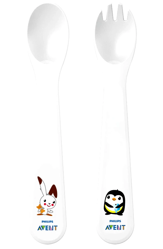 Philips Avent Avent Πιρούνι και Κουτάλι για Νήπια 12 Μηνών+