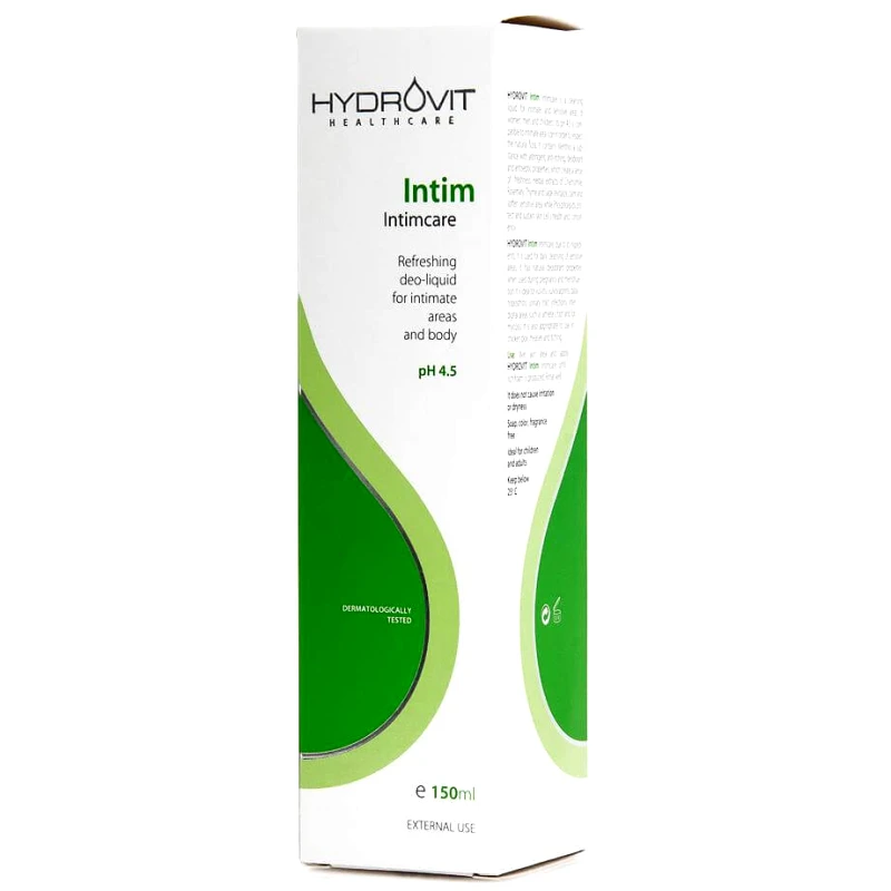 Hydrovit Hydrovit Intim Intimcare Ph 4,5 για την Ευαίσθητη Περιοχή και το Σώμα 150ml