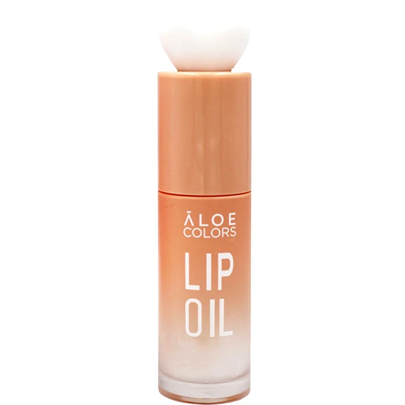 Aloe Colors Aloe Colors Natural Kiss Lip Oil Ενυδατικό & Θρεπτικό Λάδι Χειλιών με Γεύση Καραμέλας Χωρίς Άρωμα & Χρώμα 10ml Beige