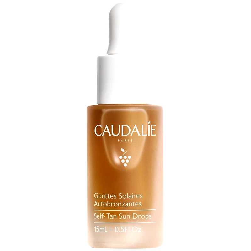Caudalie Caudalie Self-Tan Sun Drops Σταγόνες Αυτομαυρίσματος για Προσαρμοσμένο Μαύρισμα στην Επιθυμητή Ένταση Όλο τον Χρόνο 15ml