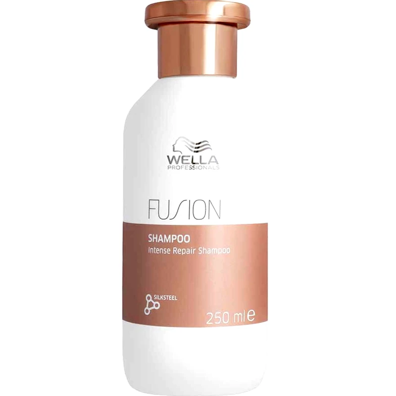 Wella Wella Professionals Fusion Intense Repair Shampoo Απαλό Σαμπουάν Εντατικής Αναδόμησης για Ταλαιπωρημένα Μαλλιά 250ml
