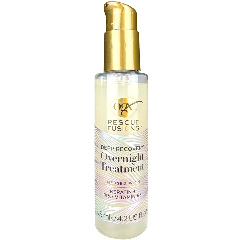 OGX OGX Rescue Fusions Deep Recovery Overnight Treatment Serum Εντατικός Ορός Θεραπείας Νυκτός Κατά του Σπασίματος για 3 Φορές πιο Δυνατά Μαλλιά 125ml