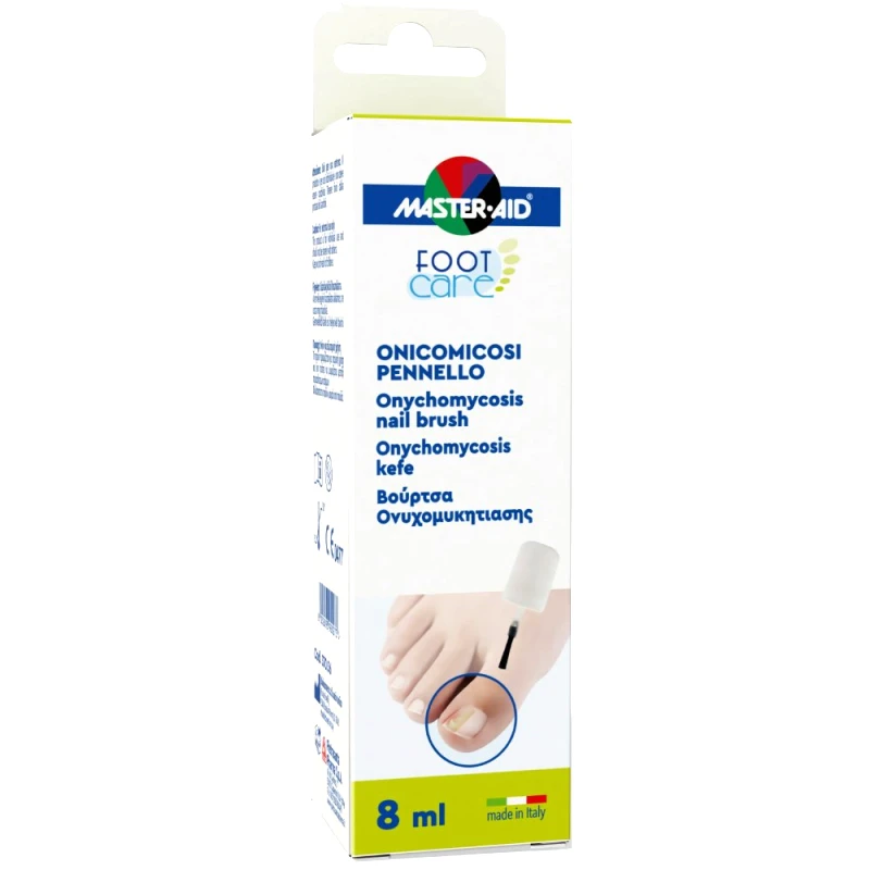 Master Aid Master Aid Foot Care Onychomycosis Nail Brush Θεραπευτική Βούρτσα για Προστασία του Μύκητα στα Νύχια 8ml