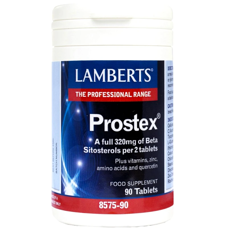 Lamberts Lamberts Prostex Συμπλήρωμα Διατροφής για την Αντιμετώπιση Καλοήθους Υπερπλασίας του Προστάτη & Προβλημάτων Ούρησης 90tabs
