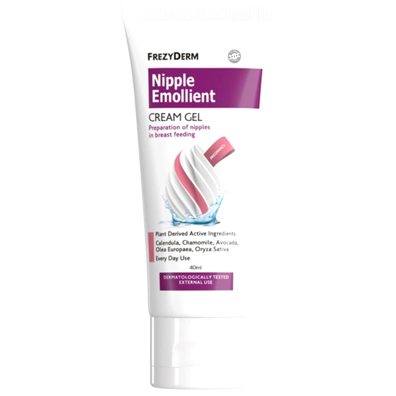 Frezyderm Frezyderm Nipple Emollient Cream Gel Μαλακτική Κρέμα για Περιποίηση & Προστασία των Θηλών 40ml