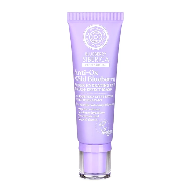 Natura Siberica Natura Siberica Anti-OX Wild Blueberry Super Hydrating Eye Patch-Effect Mask Super Ενυδατική Μάσκα Ματιών με Εφέ Patch 30ml