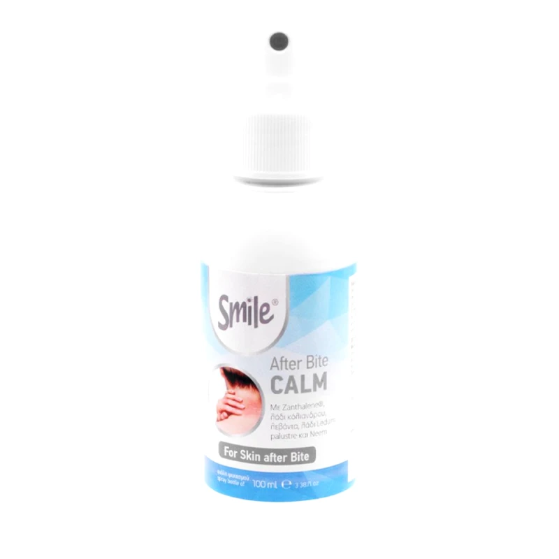 Smile Smile After Bite Calm Spray Καταπραυντικό & Απωθητικό Spray από Τσιμπήματα Εντόμων με Φυσικά Ενεργά Συστατικά 100ml