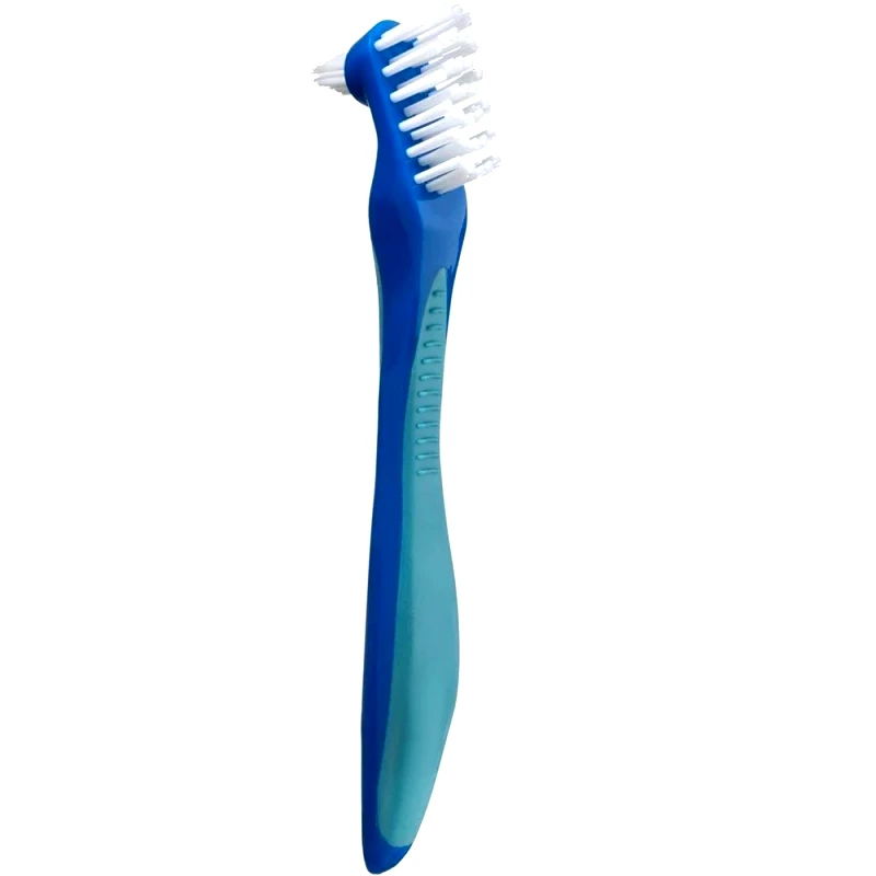 Gum Gum Denture Brush Οδοντόβουρτσα για Τεχνητή Οδοντοστοιχία 1 Τεμάχιο - Μπλε