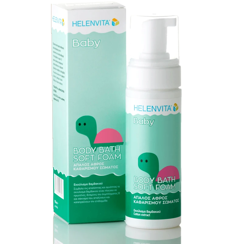 Helenvita Helenvita Baby Body Soft Foam Ήπιος Αφρός Καθαρισμού Σώματος 150ml