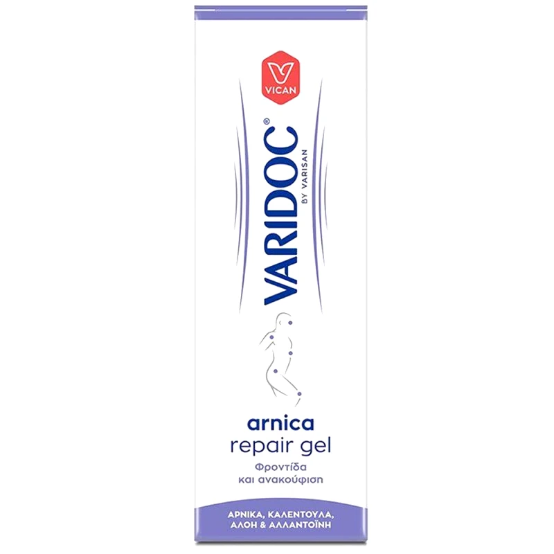Varidoc Varidoc Arnica Repair Gel for Care & Relief Gel Σώματος με Άρνικα, Καλεντούλα & Αλόη για Τοπική Εφαρμογή στα Καταπονημένα Σημεία του Σώματος 100ml