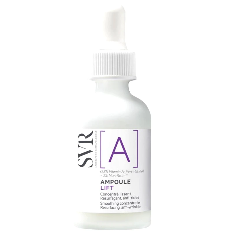 SVR SVR [A] Ampoule Lift Retinol Anti-Wrinkle Smoothing Serum Ενισχυμενος Αντιγηραντικός ορός Προσώπου με Ρετινόλη & Βιταμίνη Α για Ανάπλαση & Λείανση 30ml