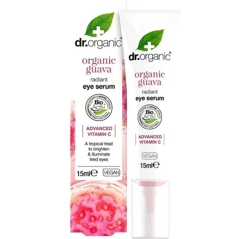 Dr Organic Dr Organic Guava Radiant Eye Serum Ορός Ματιών για Λάμψη με Βιταμίνη C 15ml