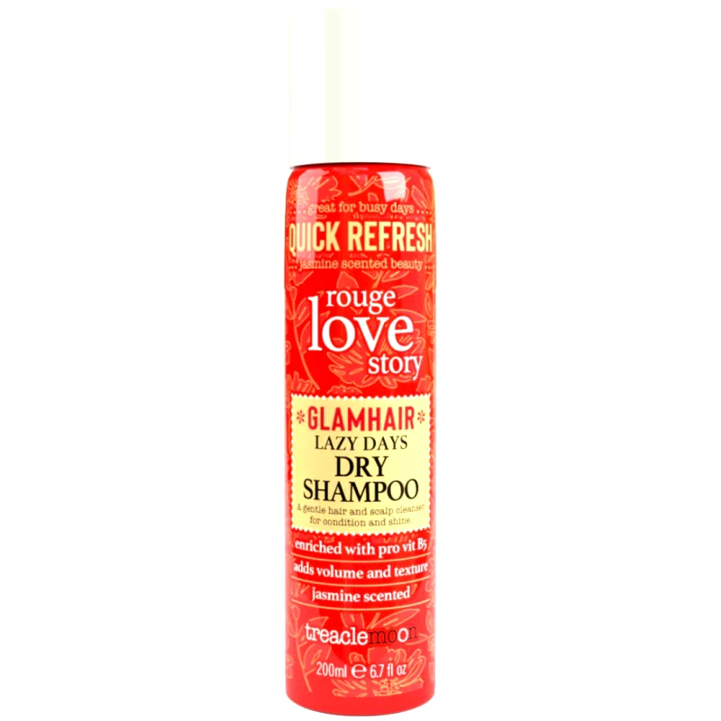 Treaclemoon Treaclemoon Rough Love Story Quick Refresh Glamhair Dry Shampoo Ξηρό Σαμπουάν για Γρήγορη Ανανέωση που Αναζοωγονεί τα Μαλλιά 200ml