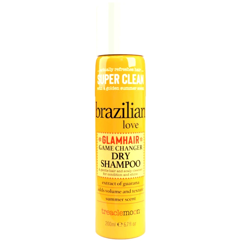 Treaclemoon Treaclemoon Super Clean Brazilian Love Glamhair Dry Shampoo Ξηρό Σαμπουάν που Αναζοωγονεί τα Μαλλιά & τα κρατάει Εξαιρετικά Καθαρά 200ml