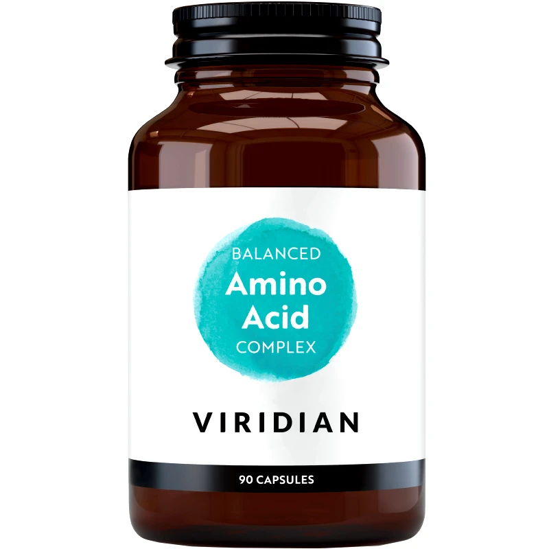 Viridian Viridian Balanced Amino Acid Complex Συμπλήρωμα Διατροφής των 9 Βασικότερων Αμινοξέων για Καλύτερη Αθλητική Απόδοση, Ενδυνάμωση & Αποκατάσταση των Μυών 90caps