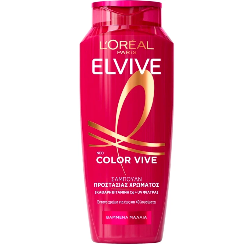 Loreal Paris L'Oreal Paris Elvive Color Vive Shampoo Σαμπουάν Περιποίησης για Βαμμένα Μαλλιά με Εκχύλισμα Παιώνιας 400ml