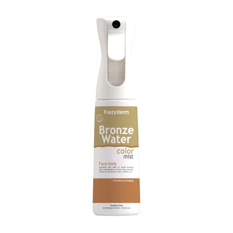 Frezyderm Frezyderm Bronze Water Color Mist Spray Αυτομαυριστικό Spray Πρόσωπου & Σώματος για Φυσικό Μαύρισμα 300ml