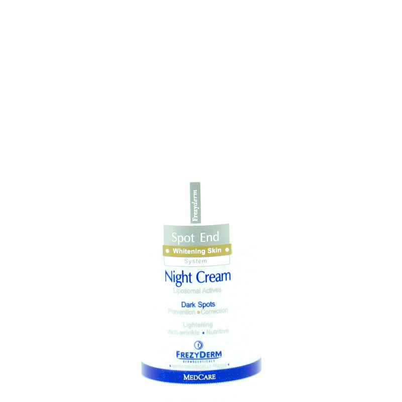 Frezyderm Frezyderm Spot End Night Cream Κρέμα Νύχτας για την Πρόληψη Δυσχρωμιών 50ml