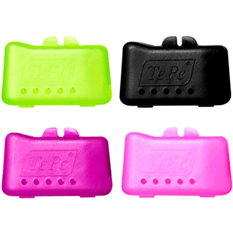 Tepe Tepe Brush Head Cup Καπάκι Οδοντόβουρτσας με Οπές Εξαερισμού, Ιδανικό για Καθημερινή Χρήση & Ταξίδια 4 Τεμάχια - Multicolor 8