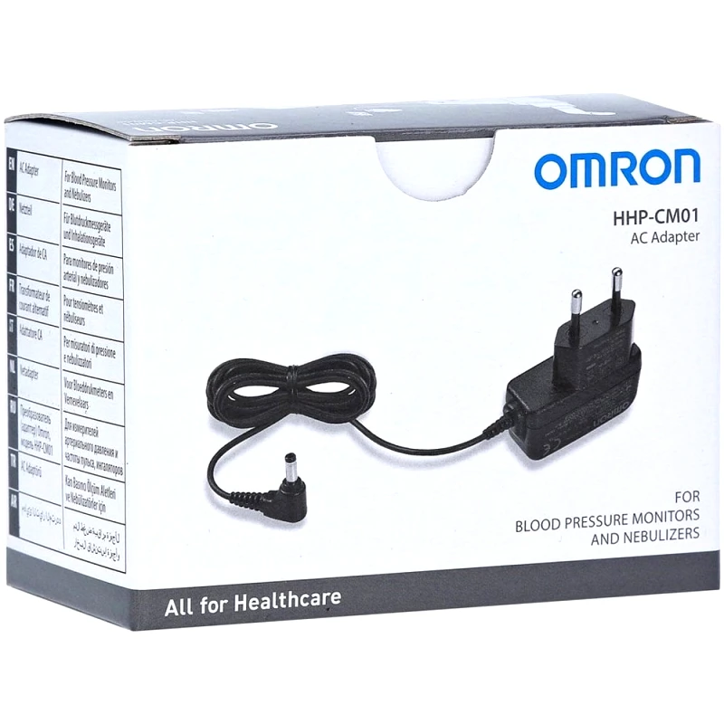 Omron Omron AC Power Supply Adapter Μετασχηματιστής για Πιεσόμετρα & Νεφελοποιητές HHP-CM01, 1 Τεμάχιο