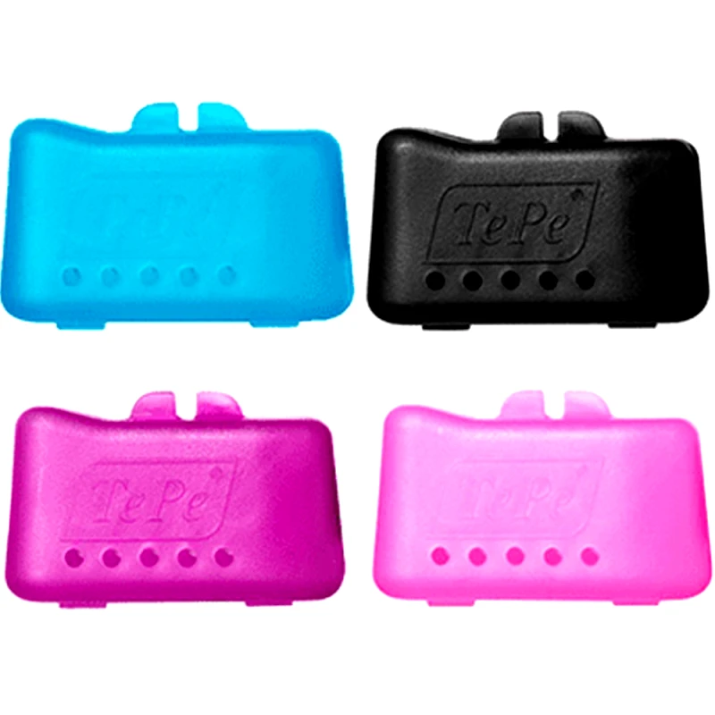 Tepe Tepe Brush Head Cup Καπάκι Οδοντόβουρτσας με Οπές Εξαερισμού, Ιδανικό για Καθημερινή Χρήση & Ταξίδια 4 Τεμάχια - Multicolor 9