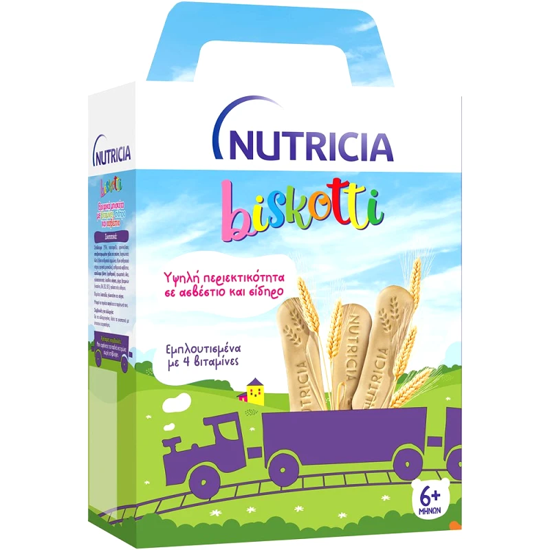 Nutricia Nutricia Biscotti Βρεφικά Μπισκότα από τον 6ο Μήνα 180gr