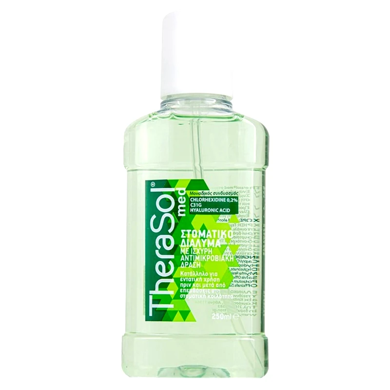 TheraSol TheraSol Med Mouthwash Στοματικό Διάλυμα με Ισχυρή Αντιμικροβιακή Δράση 250ml