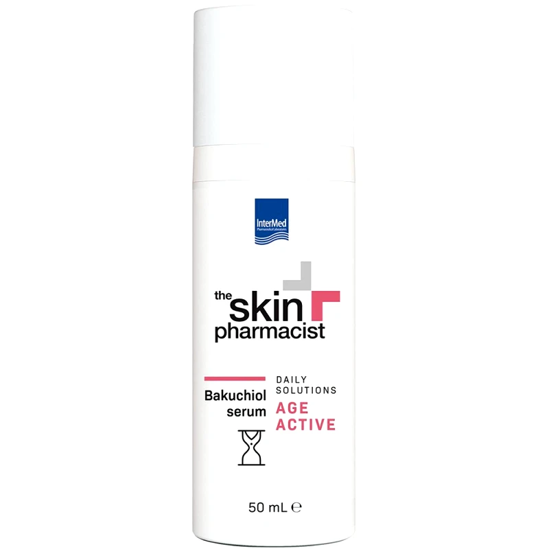 The Skin Pharmacist The Skin Pharmacist Age Active Bakuchiol Serum Επιδιορθωτικός Αντιγηραντικός Ορός Προσώπου με Βακουχιόλη για την Αντιμετώπιση Λεπτών Γραμμών & Σημαδιών Γήρανσης 50ml