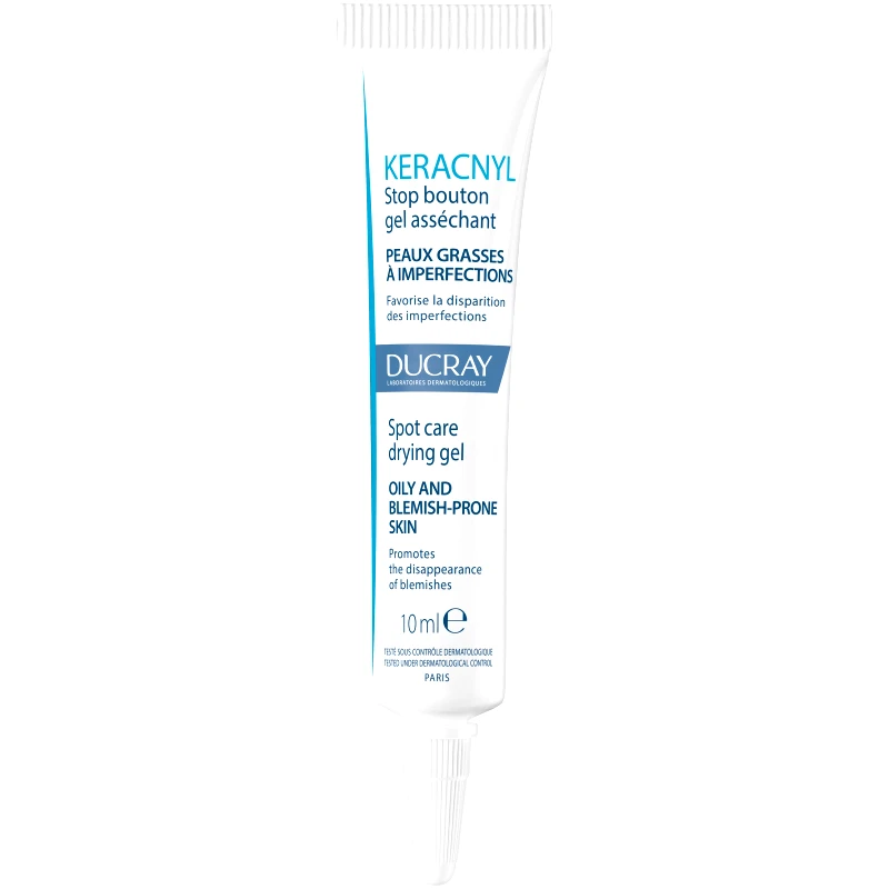 Ducray Ducray Keracnyl Stop Bouton Εντατική Φροντίδα Προσώπου Άμεσης Δράσης σε Μορφή Gel για τα Σπυράκια 10ml