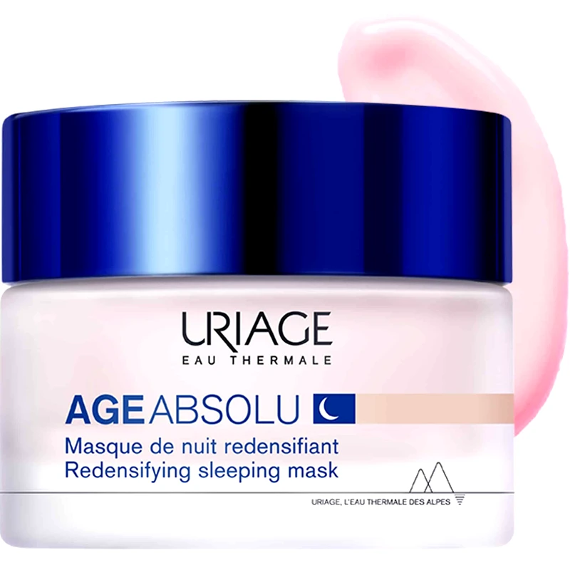Uriage Uriage Age Absolu Redensifying Sleeping Mask Σφαιρική Αντιγηραντική Μάσκα Προσώπου Νυκτός για Ώριμες Επιδερμίδες 50ml