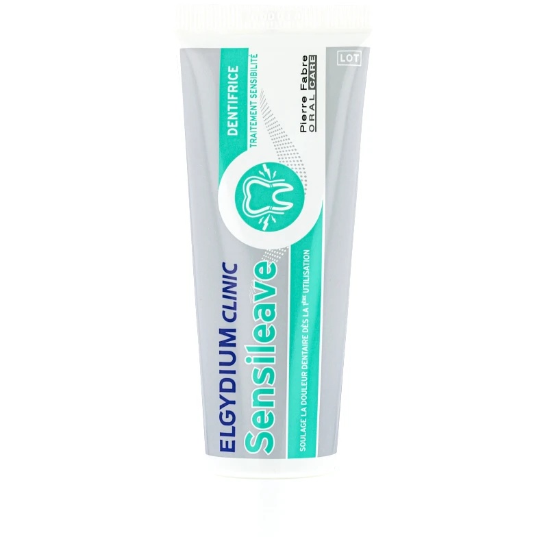 Pierre Fabre Oral Care Elgydium Clinic Sensileave Toothpaste Καταπραϋντική Οδοντόκρεμα για την Αντιμετώπιση του Πόνου των Υπερευαίσθητων Δοντιών 50ml