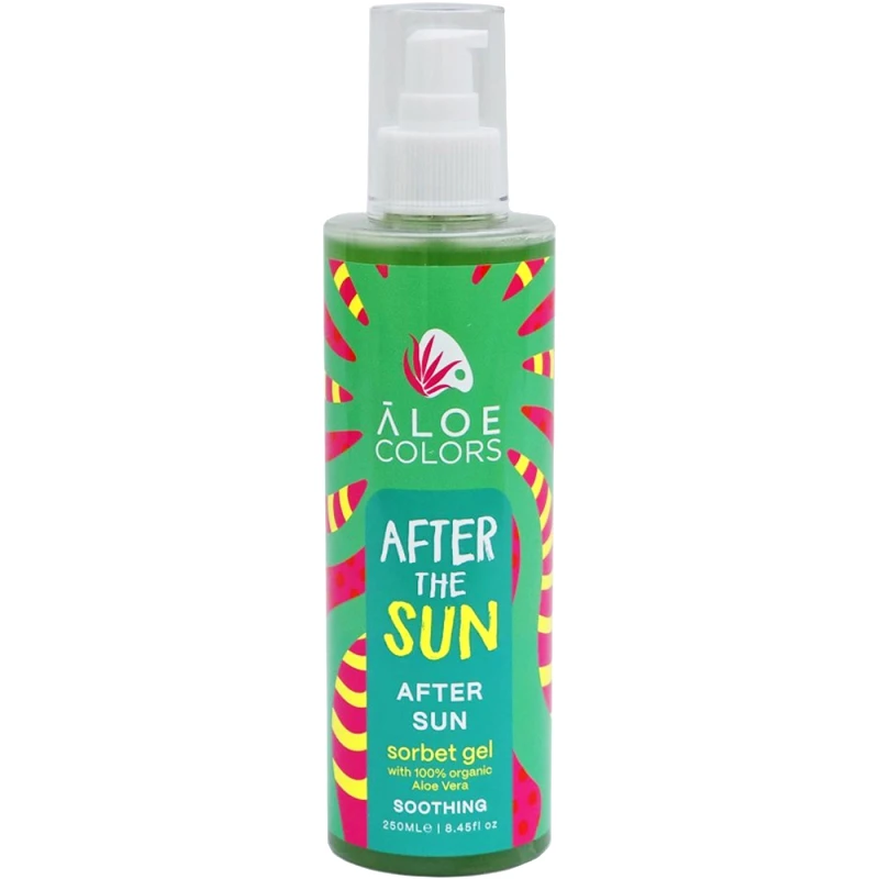 Aloe Colors Aloe Colors After the Sun Afte Sun Soothing Sorbet Gel Ενυδατική & Καταπραϋντική Κρέμα Σώματος για Μετά τον Ήλιο 250ml