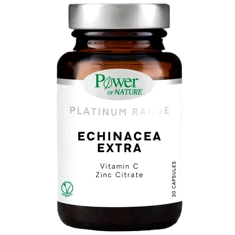 Power Health Power Health Platinum Range Echinacea Extra Συμπλήρωμα Διατροφής με Εχινάκεια για την Ενίσχυση του Ανοσοποιητικού Συστήματος 30caps