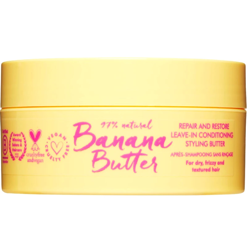 Umberto Giannini Umberto Giannini Banana Butter Leave In Styling Conditioner Κρέμα Μαλλιών Χωρίς Ξέβγαλμα για Αναδόμηση & Επανόρθωση της Τρίχας με Πλούσια Θρεπτικά Συστατικά 200ml