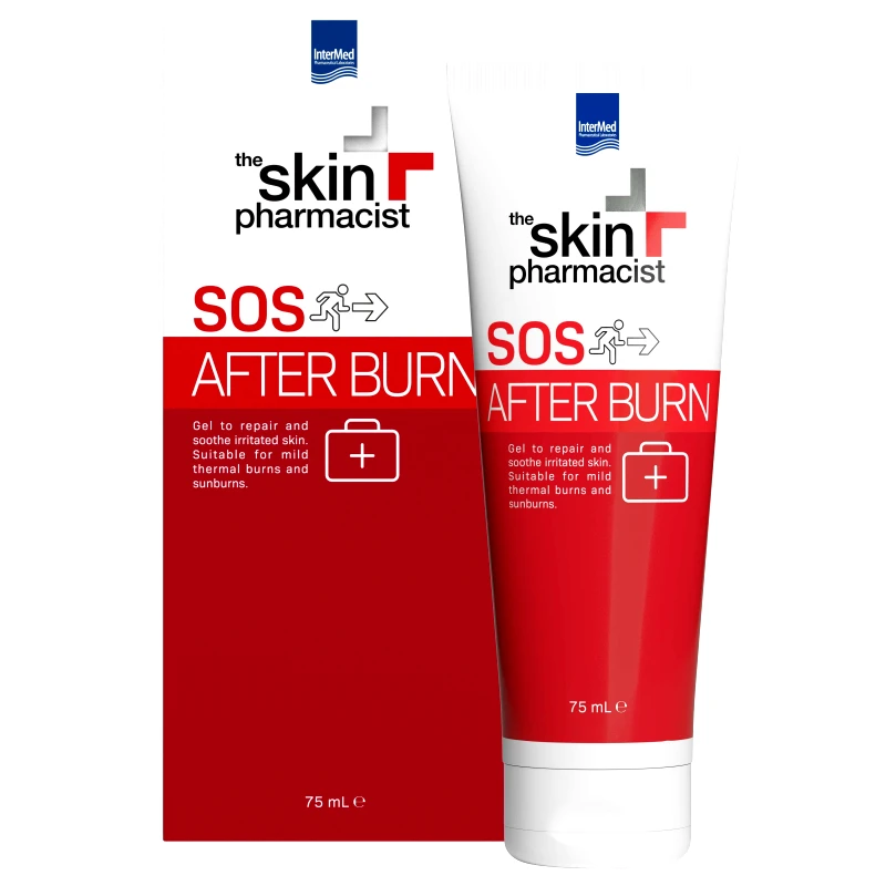 The Skin Pharmacist The Skin Pharmacist SOS After Burn Gel Επανορθωτική & Καταπραϋντική Γέλη για το Ερεθισμένο Δέρμα 75ml
