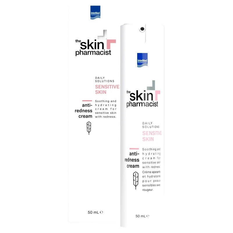 The Skin Pharmacist The Skin Pharmacist Sensitive Skin Anti-Redness Cream Καταπραϋντική,Ενυδατική Κρέμα για Ευαίσθητο Δέρμα με Τάση Ερυθρότητας 50ml